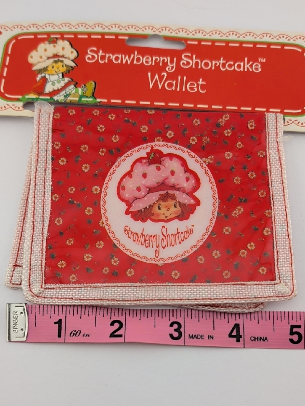Vintage Strawberry Shortcake Kids Red Wallet - Picture 6 of 7